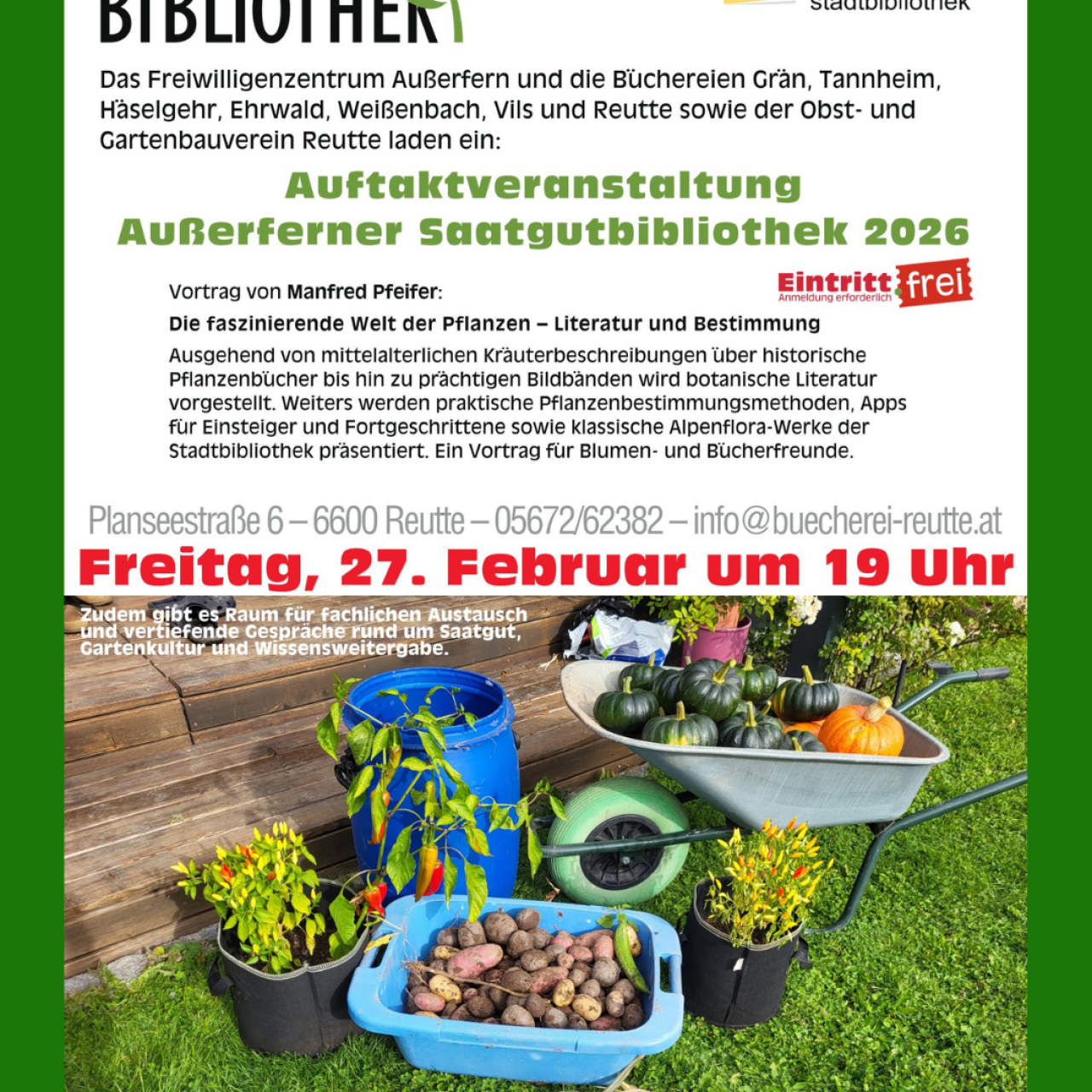 Veranstaltungshinweis