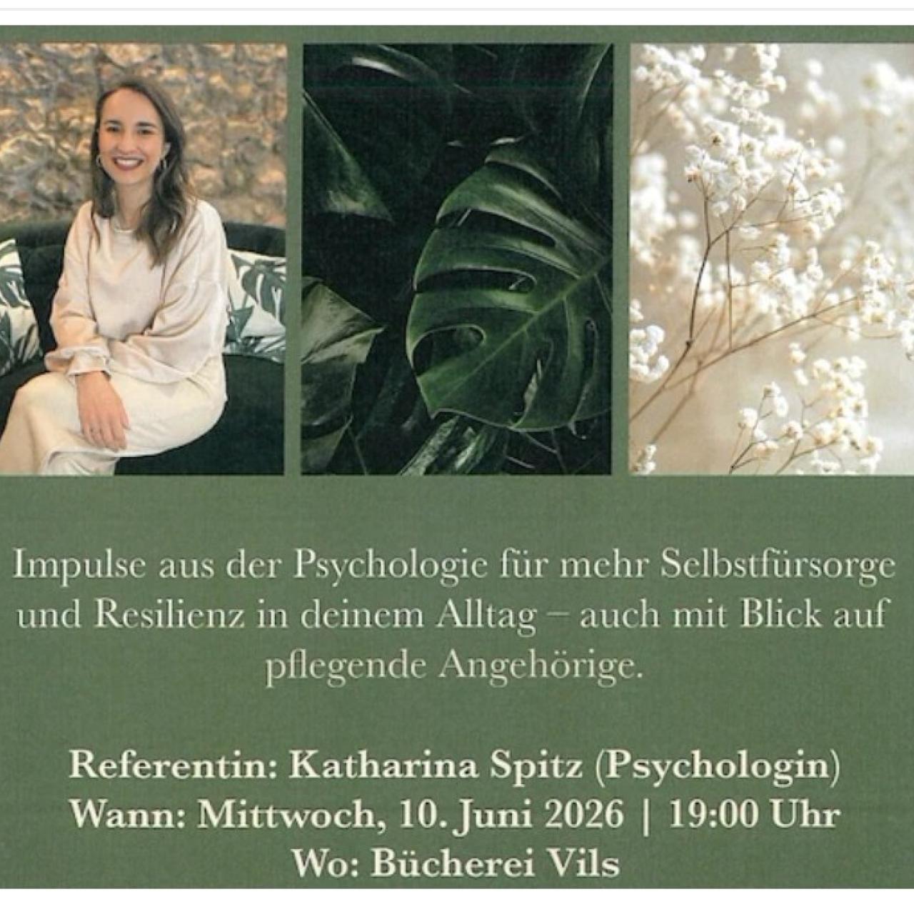 Vortrag von Psychologin Katharina Spitz